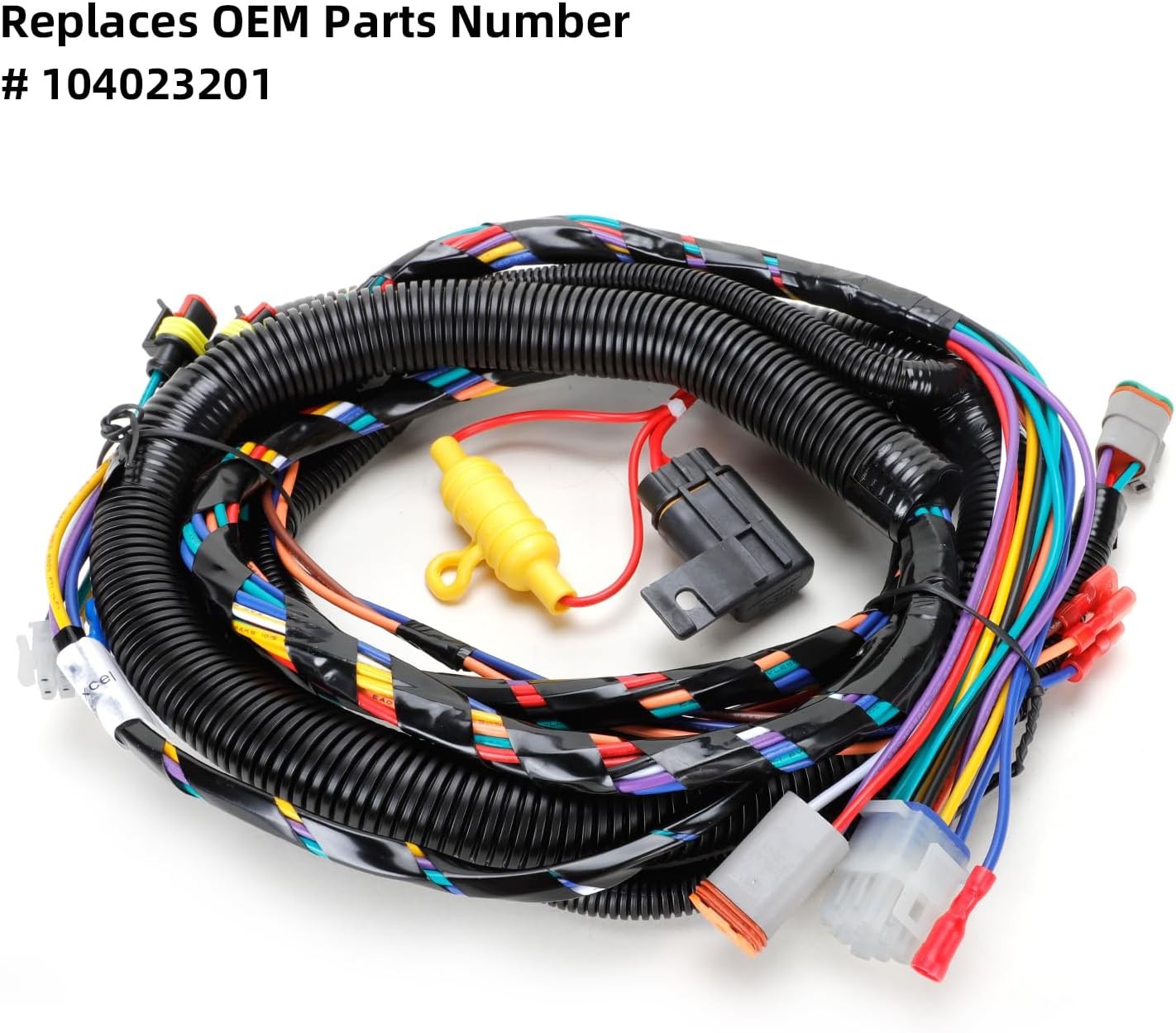 Golf Cart Main Harness Control Wiring Harness Replacement Compatible with