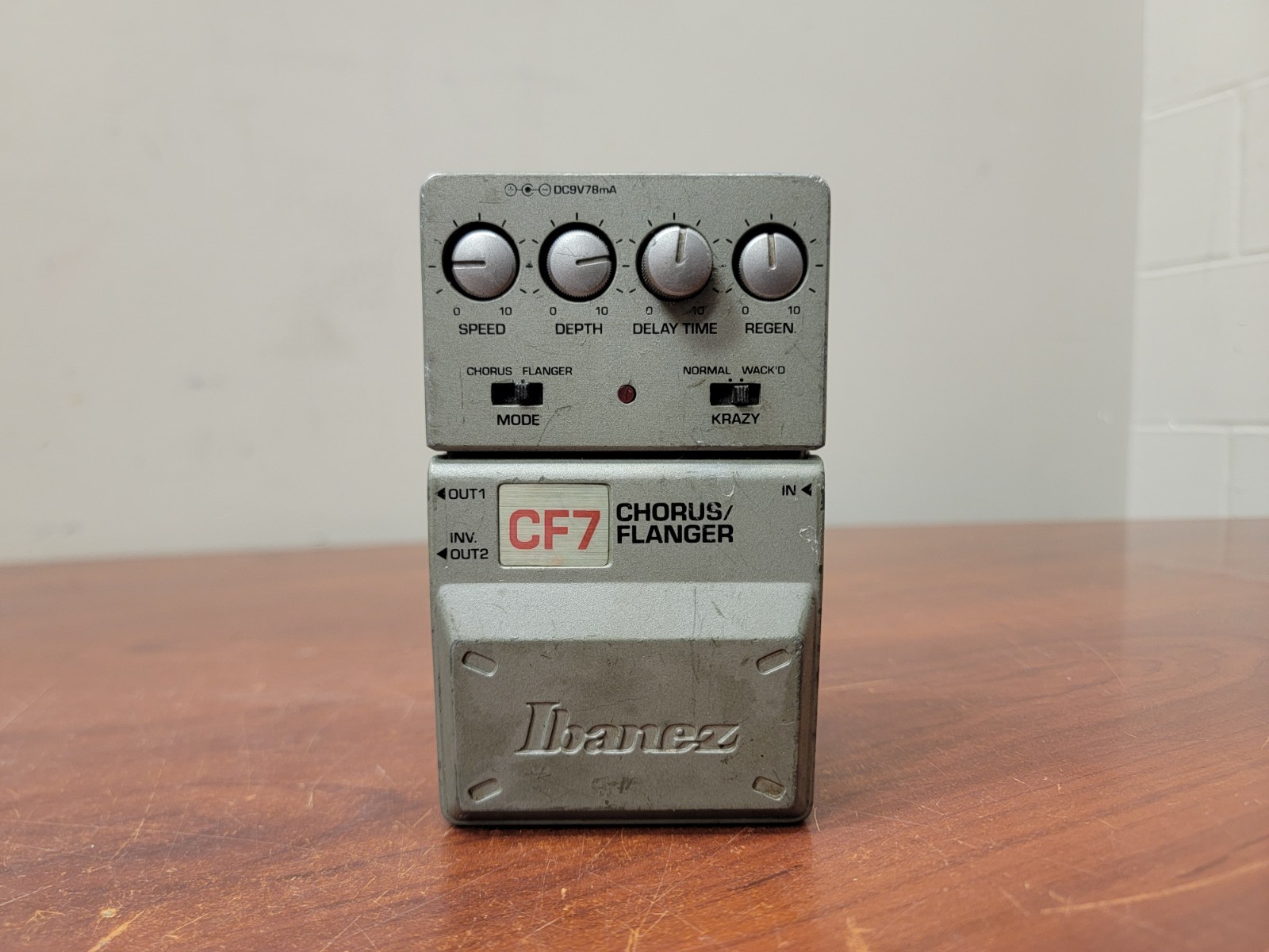 Ibanez CF7 Chorus/Flanger Guitar Effect Pedal