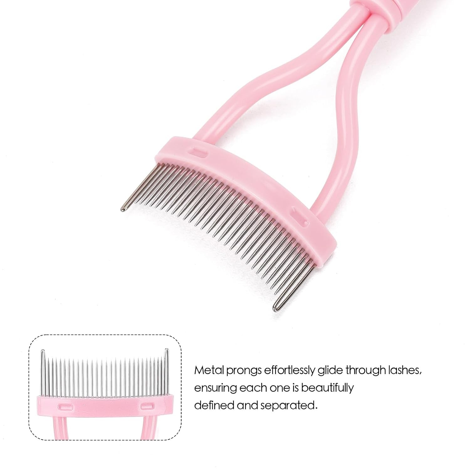 2 Pcs Eyelash Separator Tool Mascara Brushes Eyelash Comb Separator Definer Lash