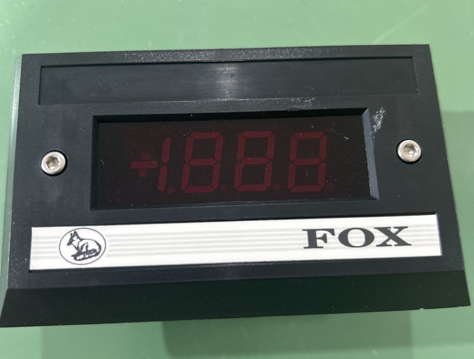 Fox Meter Inc Model Number F000-212 Process 4-20mADC Module Digital Display NOS
