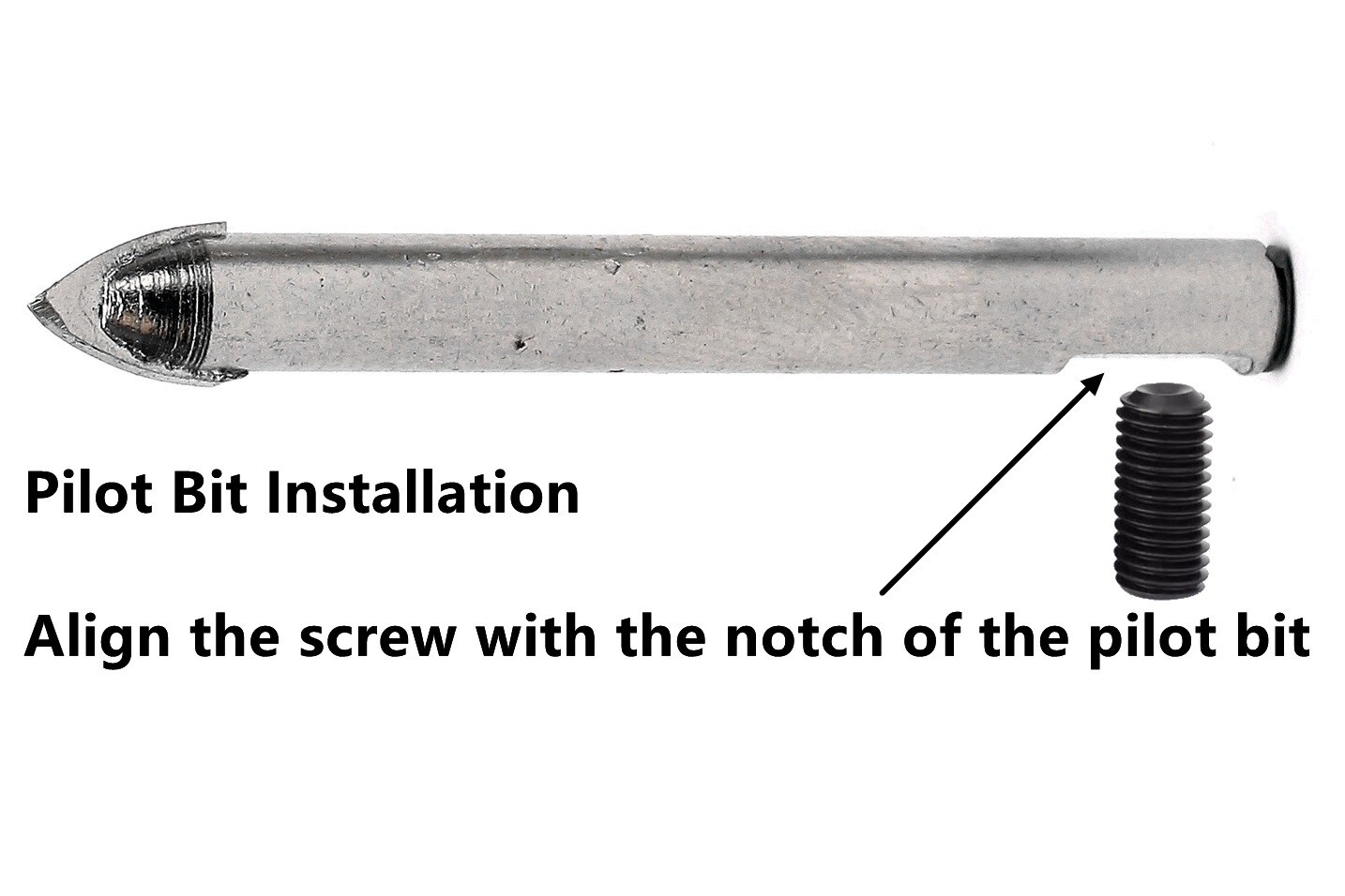 2Pcs 20mm Diamond Hole Saw 3/4" Tile Drill Bits Center Pilot Bit for Stone Glass
