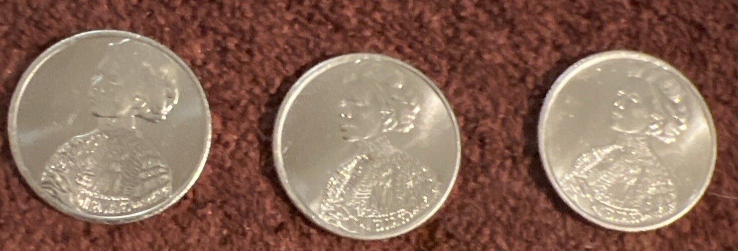 2023 D Washington Quarter Error on nose of George and Bubbles on neck.