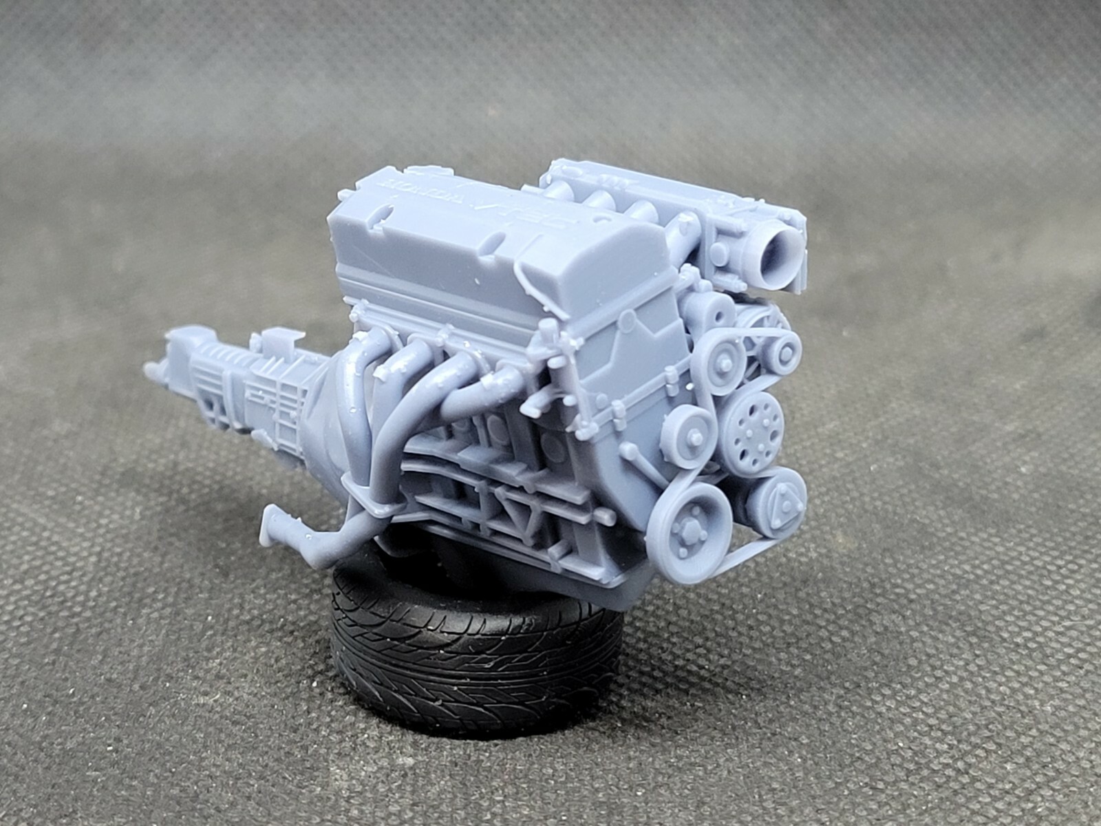 1:24 Honda F20C S2000 model engine resin 3D printed