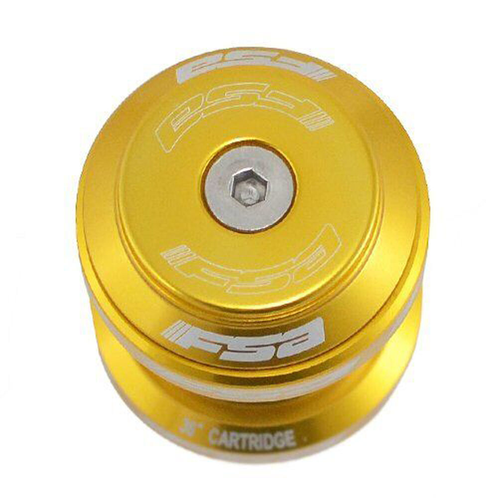 FSA Orbit MX 1-1/8" Threadless MTB Road Headset with Top Cap , Gold
