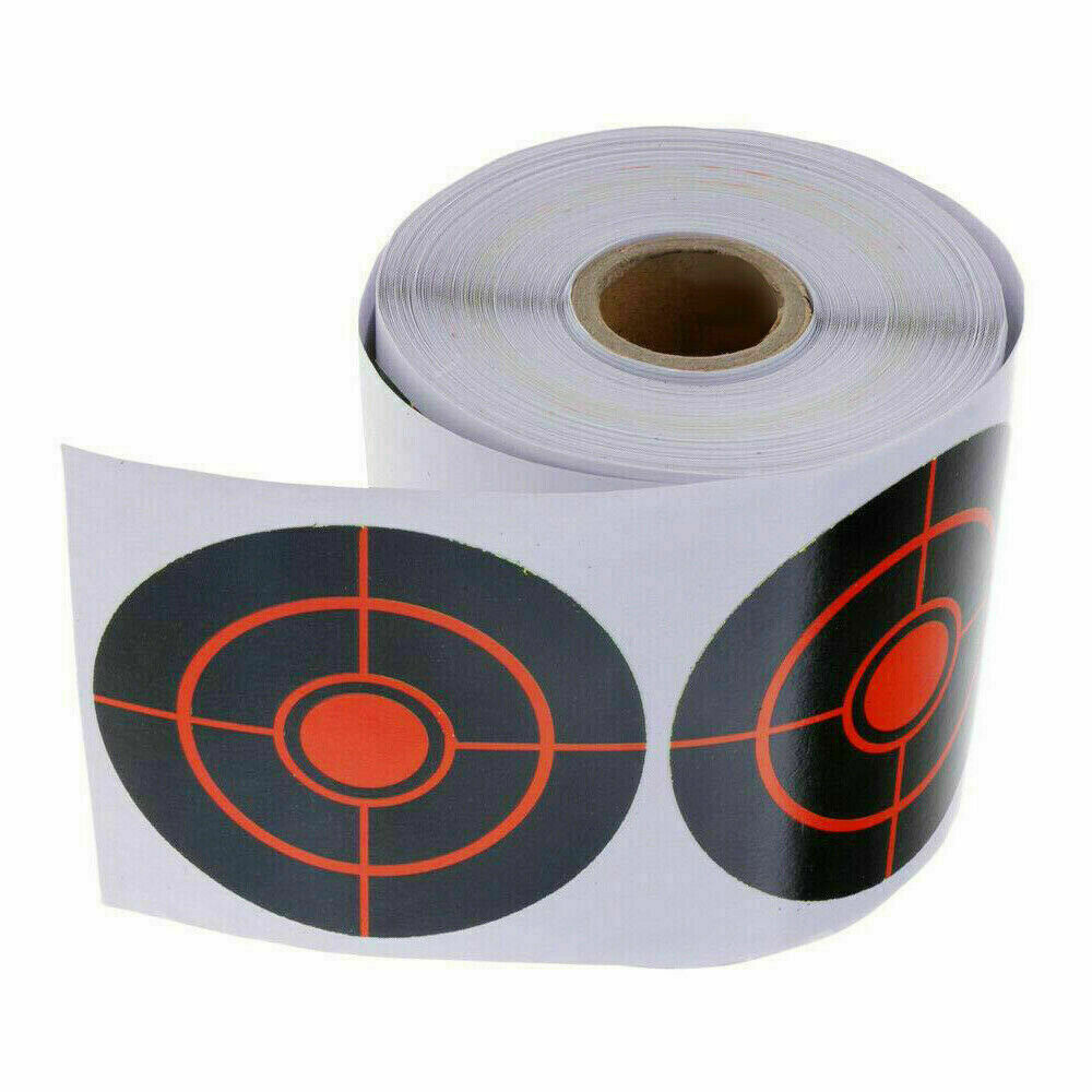 100/500Pcs 3" Shooting Self Adhesive Targets Splatter Reactive Target Stickers