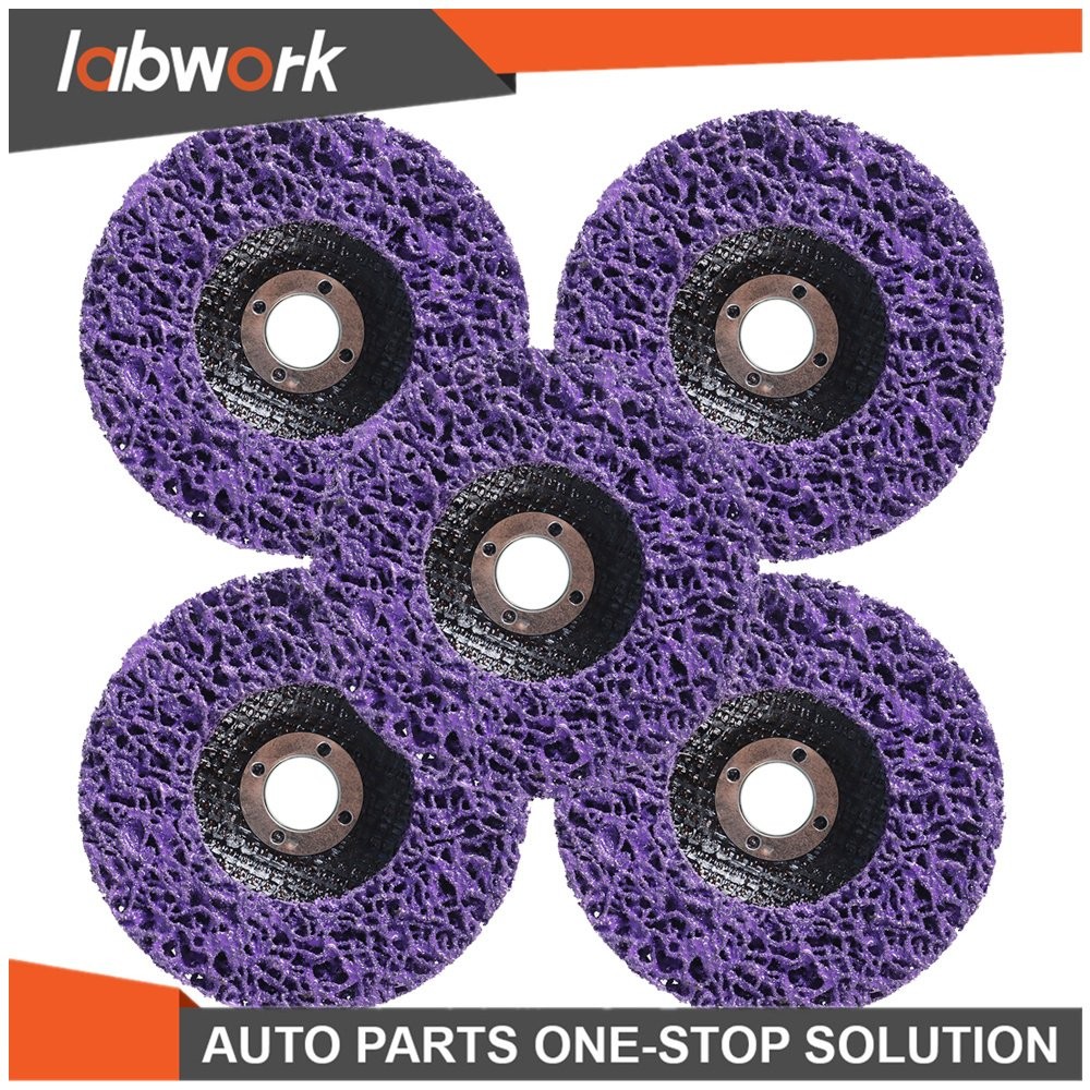 Labwork Strip Disc Wheel Paint Rust Removal Clean For Angle Grinder 30Pcs 4 Inch