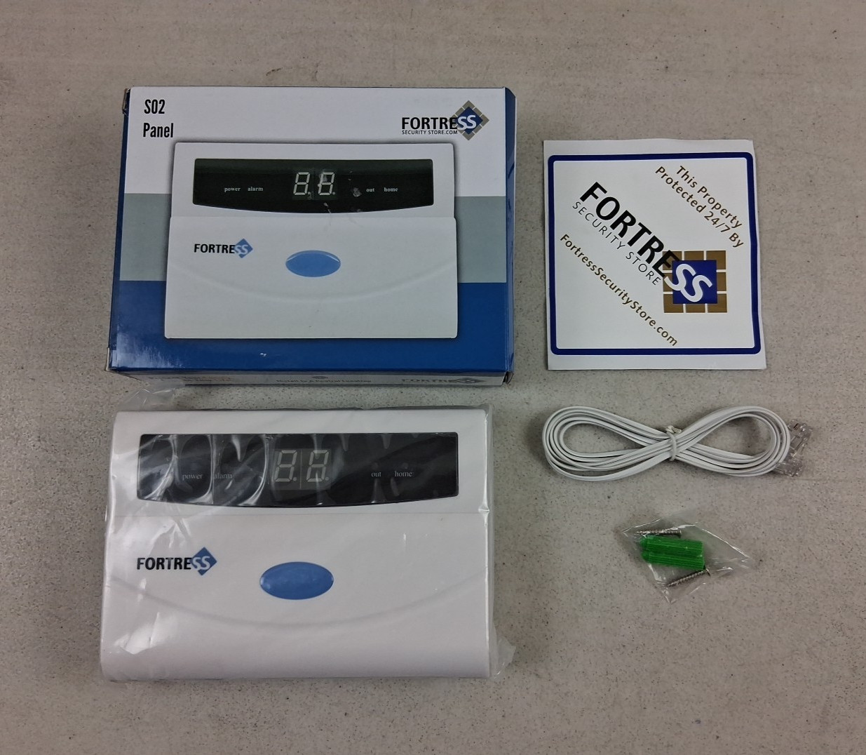 Fortress Security Wireless Alarm System Main Panel S02-B