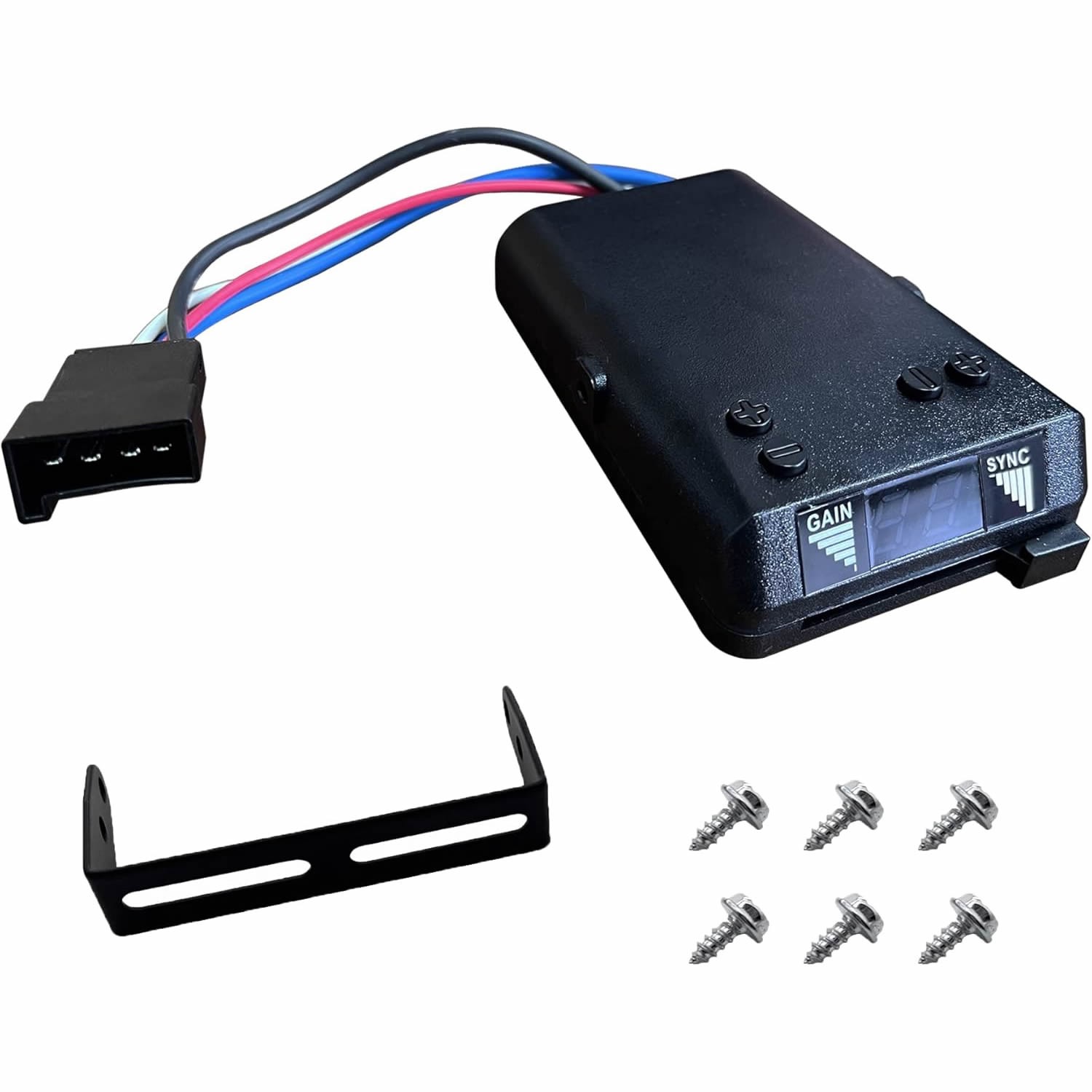 Universal Trailer Brake Controller, Ramping Power & Easy Connection 8507111