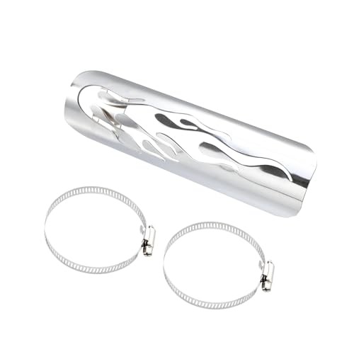 1Set Universal Motorcycle Exhaust Heat Shield Pipe Shield Exhaust Guard