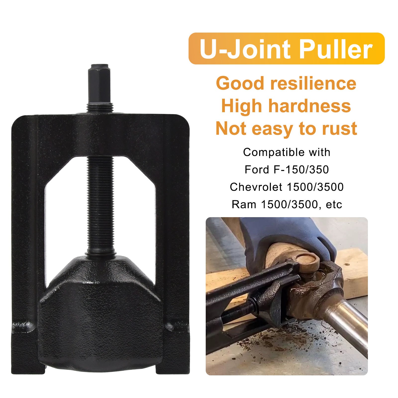 Heavy Duty Universal Joint Puller Press Removal U Joint Tool Class 1-3 10105 US