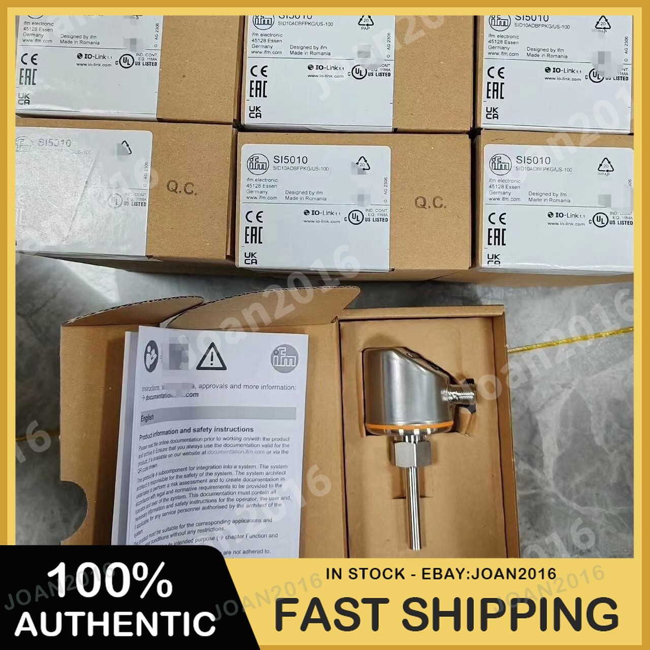 1PC NEW IN BOX IFM SI5010 Flow Monitor