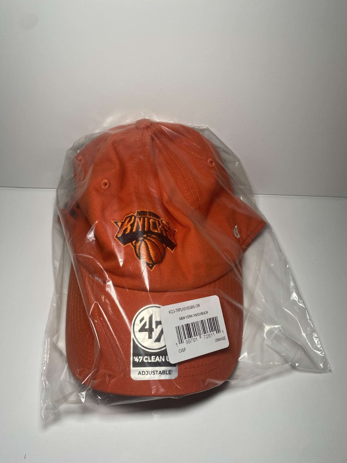 A24 x ‘47 Brand Marty Supreme New York Knicks NYC Hat Cap Orange