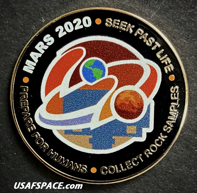 Authentic NASA JPL - MARS 2020 - Perseverance ROVER - Exploration Mission PIN #1