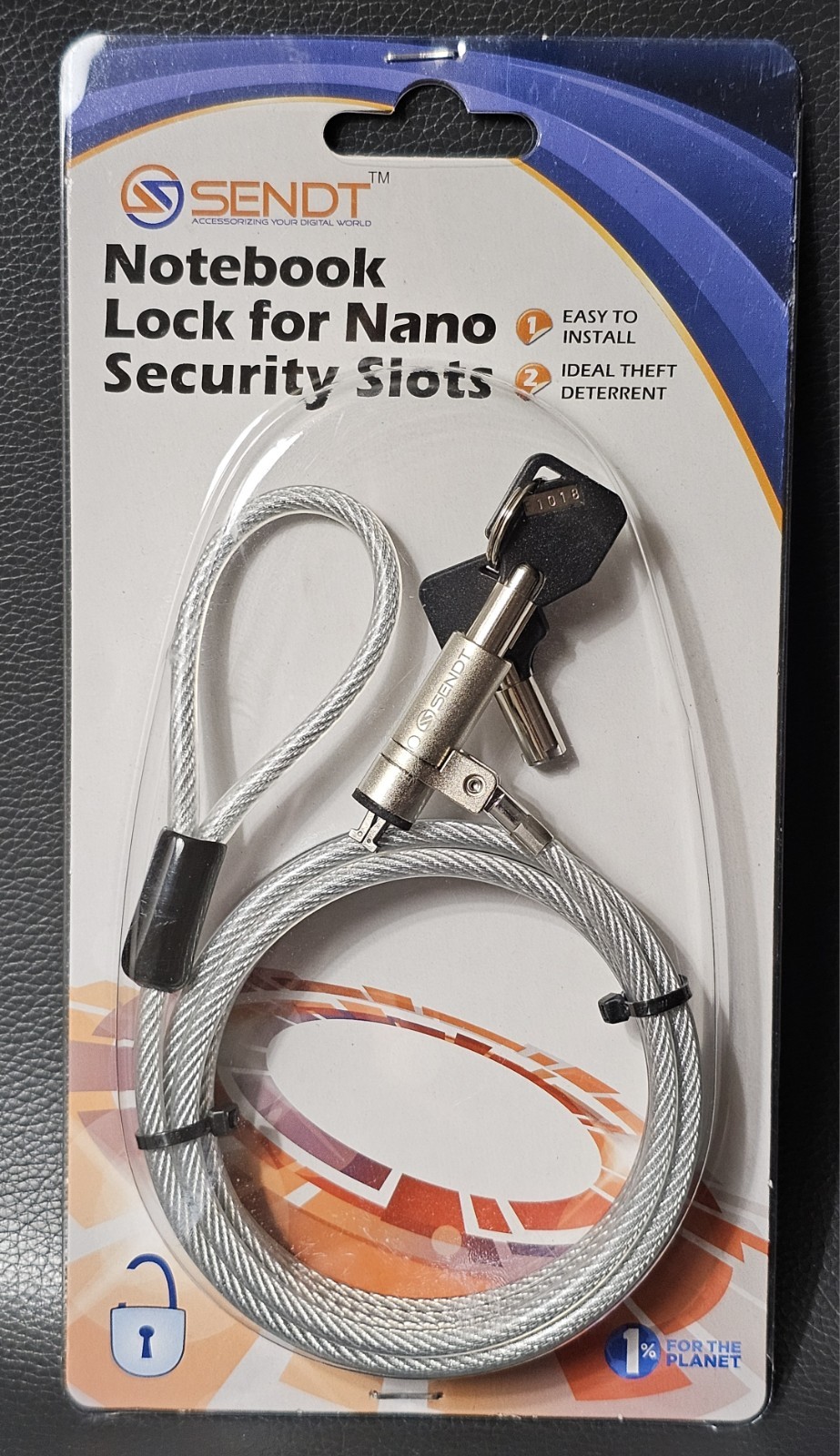 Notebook Lock for NANO Security Slots- NIB (Unopened)