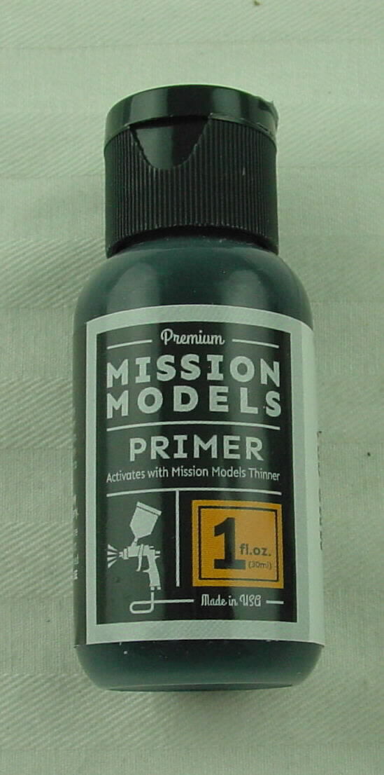 Mission Models Acrylic Black Primer for Miniatures/Models MIOMMS-001