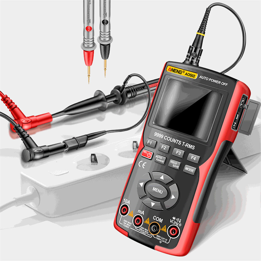 2 in 1 ZT-702S Digital Oscilloscope Multimeter AC/DC Voltmeter Ohmmeter 9999 NEW