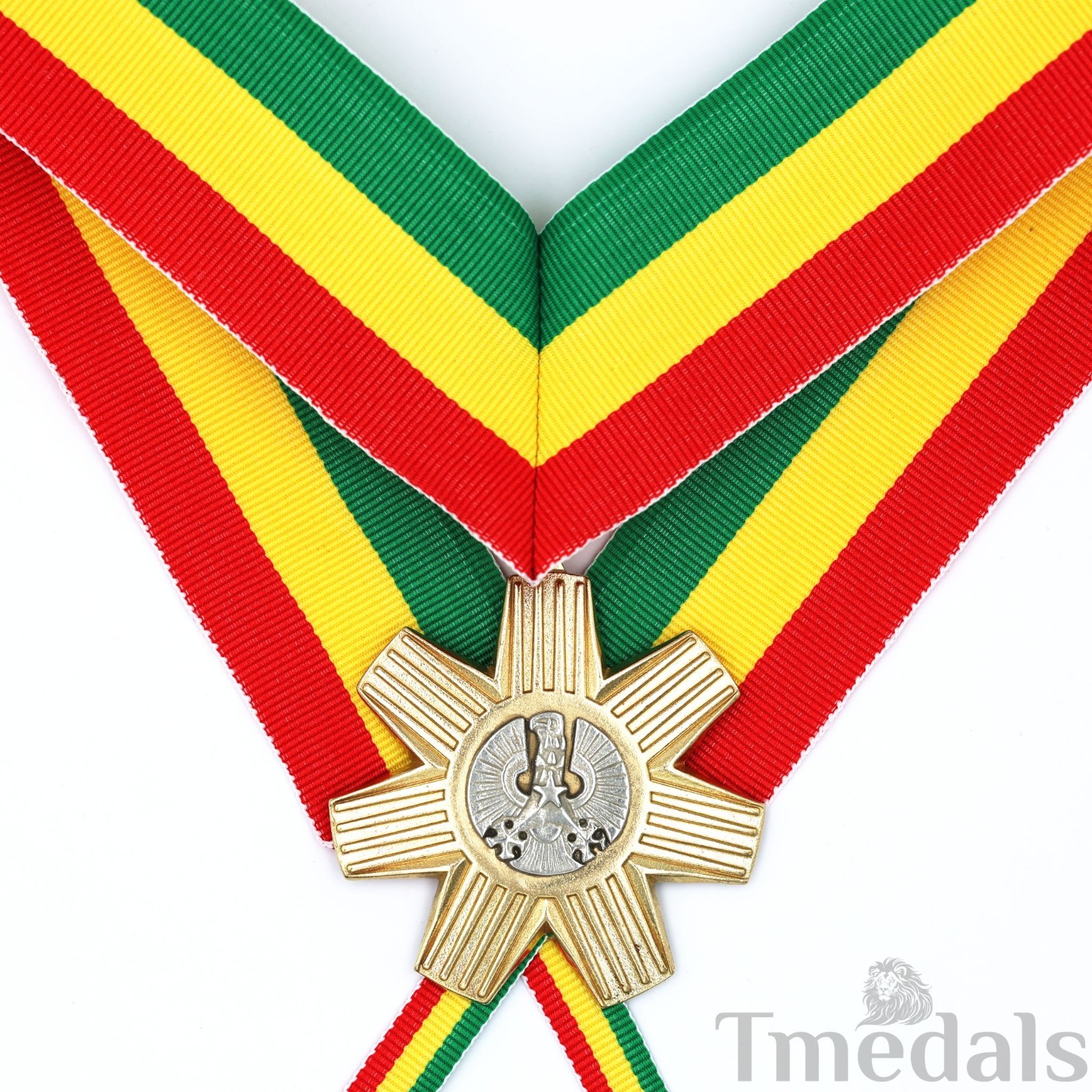 Highest Order Star of Ghana Companion Neck Badge Elizabeth II Charles III Repro
