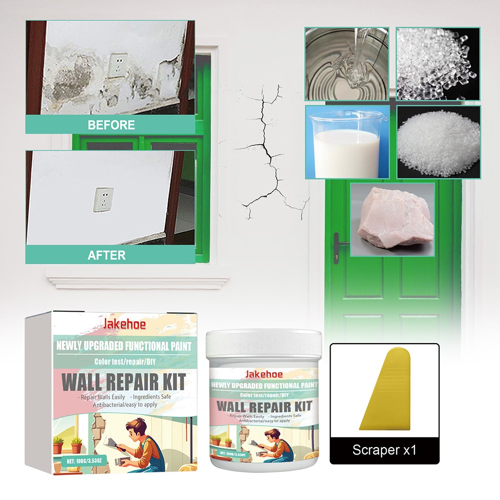 3.5oz Wall Repair Cream Dry wall Patches Repair Pastes for Scratches and Holes