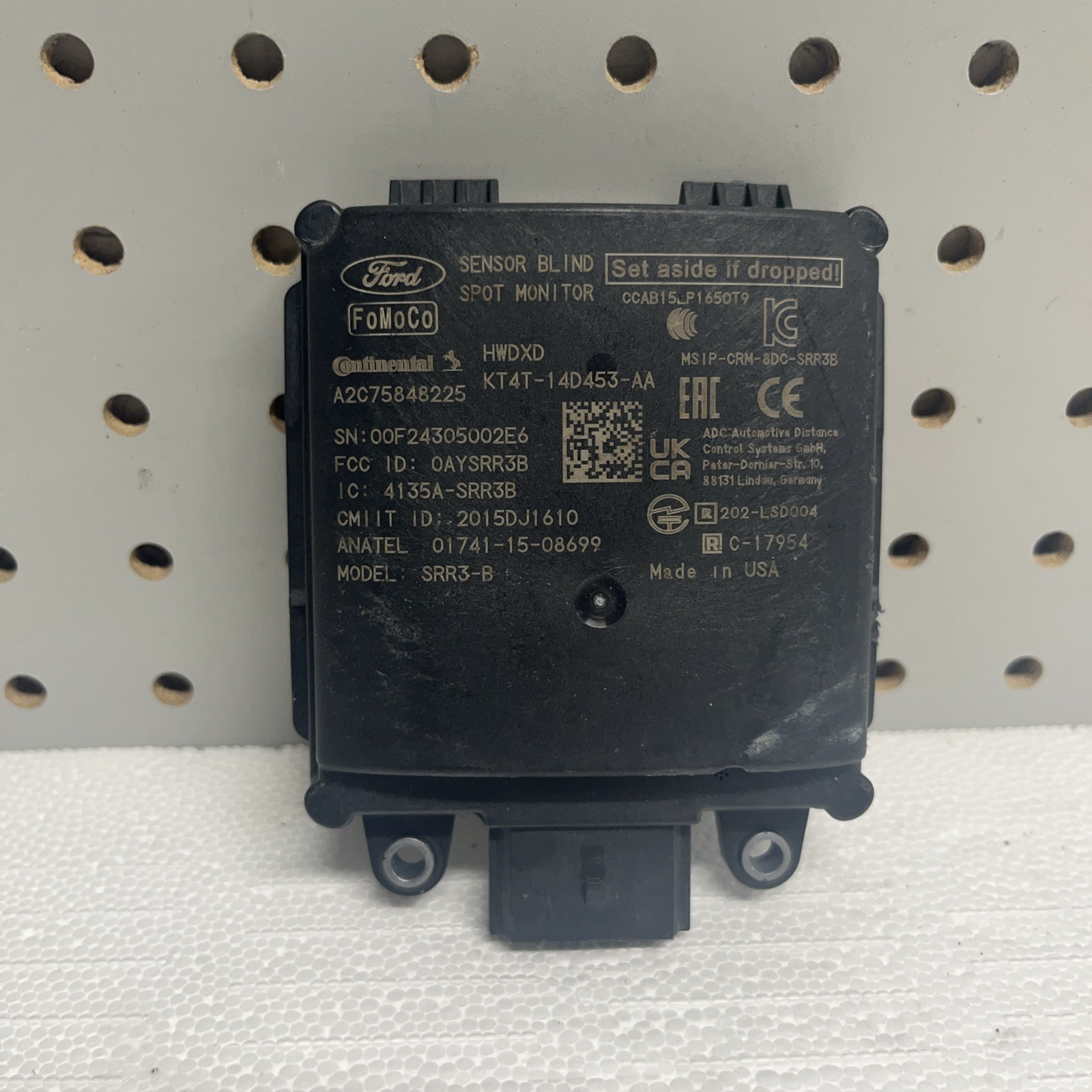 2019-2023 Ford Edge Rear Blind Spot Module Sensor OEM Part KT4T-14D453-AA (0140)