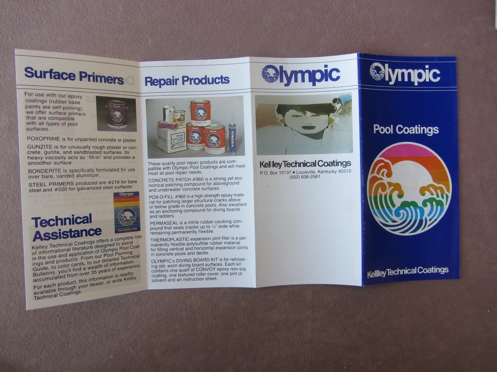 Kelley Technical Coatings KY * Olympic Pool Coatings + Pool Painting Guide