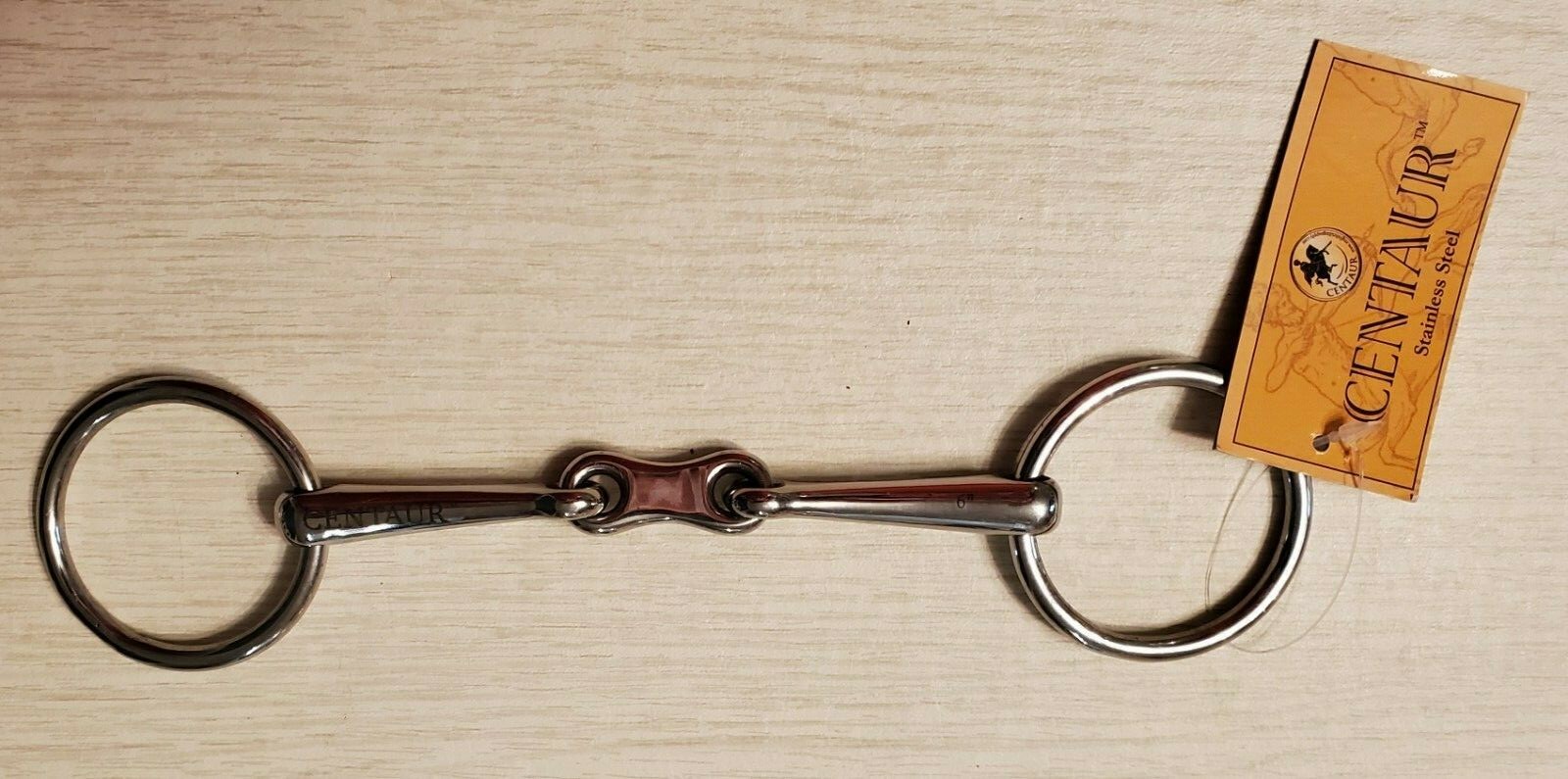 CENTAUR STAINLESS FRENCH MOUTH LOOSE RING BIT 5.5",5.75",6" (DISPLAY ITEM)