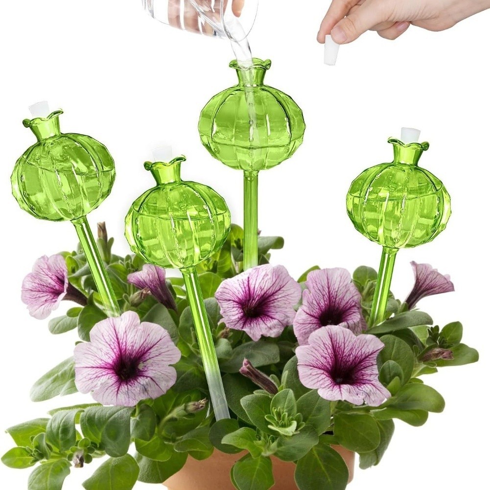 4Pcs Plant Watering Globes Self Watering Devices for Indoor Houseplants
