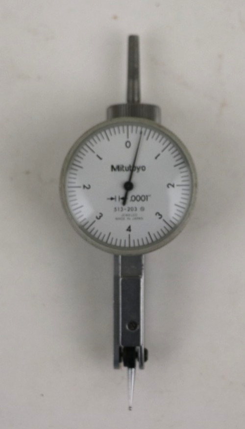 Mitutoyo 513-203 Dial Test Indicator Jeweled Made In Japan w/ Case .0001”