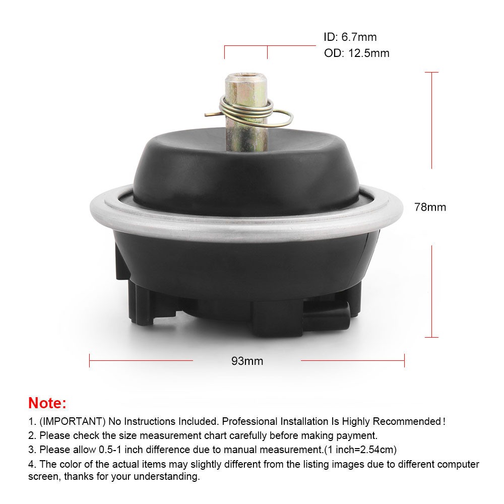 1pcs 25031740 Vacuum Actuator – Front Diff for S10