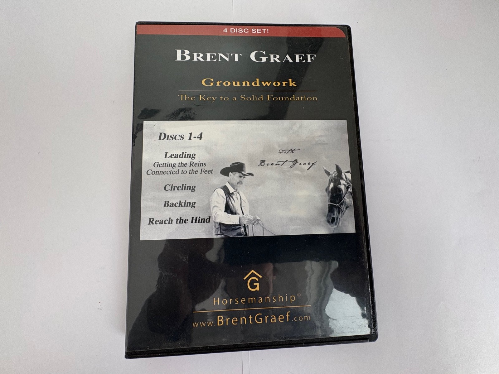 Brent Graef Groundwork DVD set Discs 1-4 and 5-9