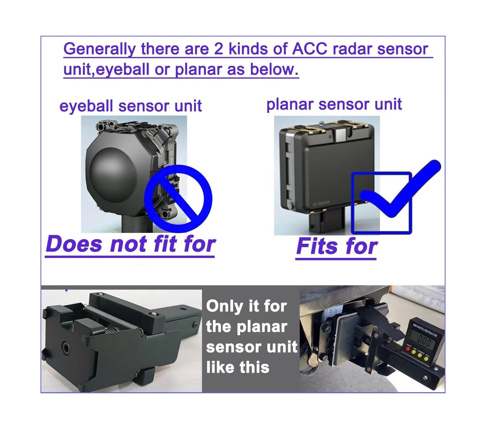 Radar Aiming Corner Reflector Target ADAS Calibration Tool with Stand,ADAS Ca...