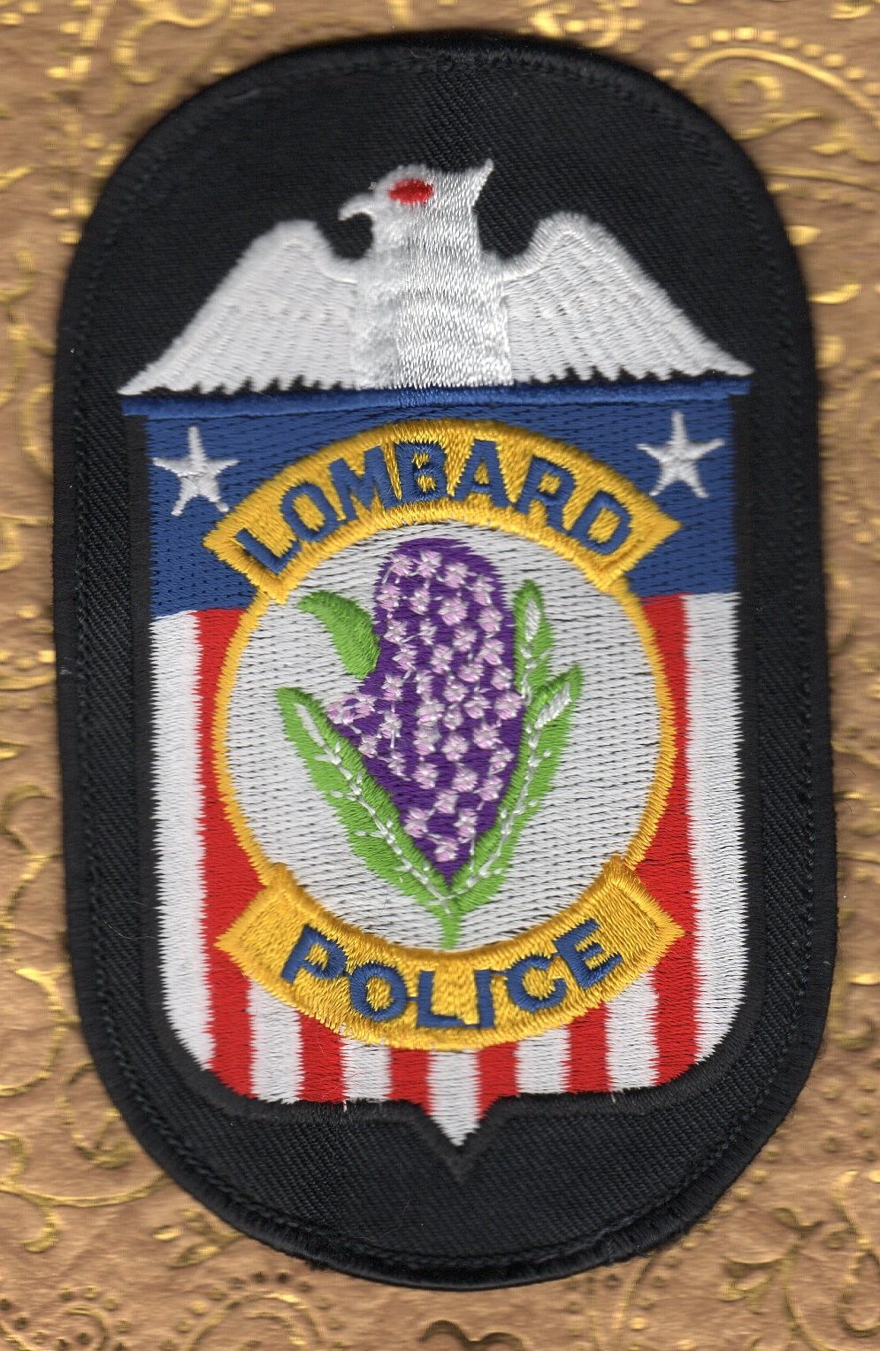 Lombardo Illinois Police Shoulder Patch