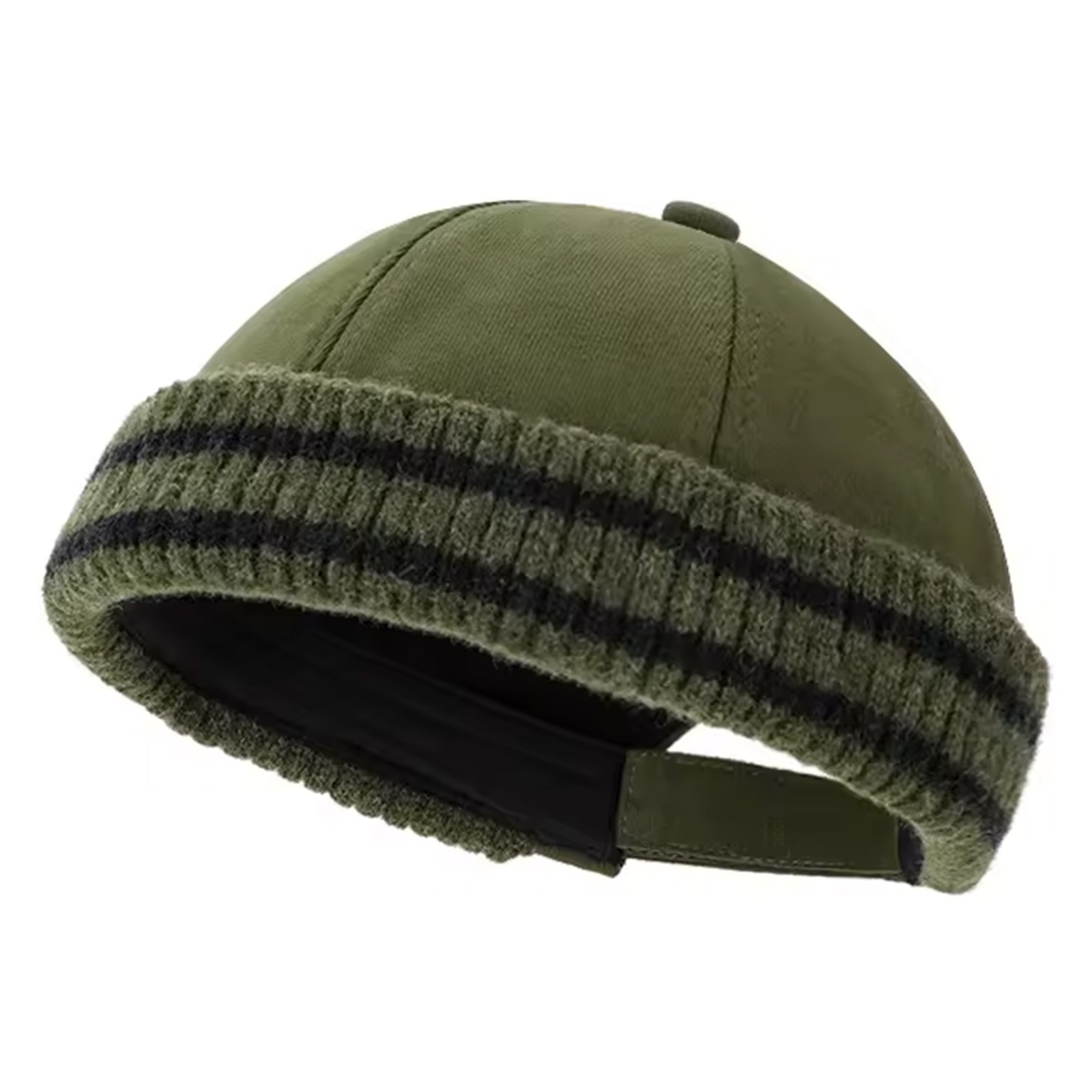 Melon Beanie Hat Docker Cap Adjustable Sizing