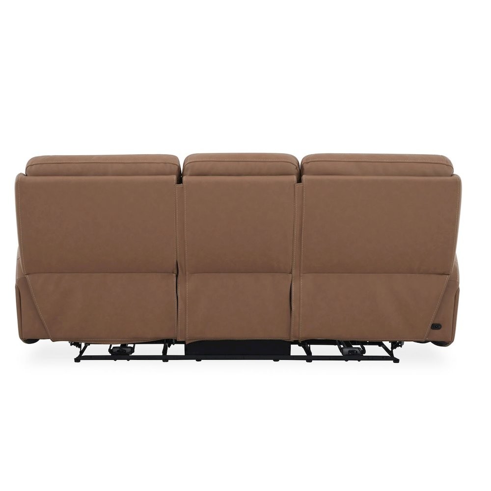 Bennett Power Recline Sofa with Charging Ports - Butternut Leather