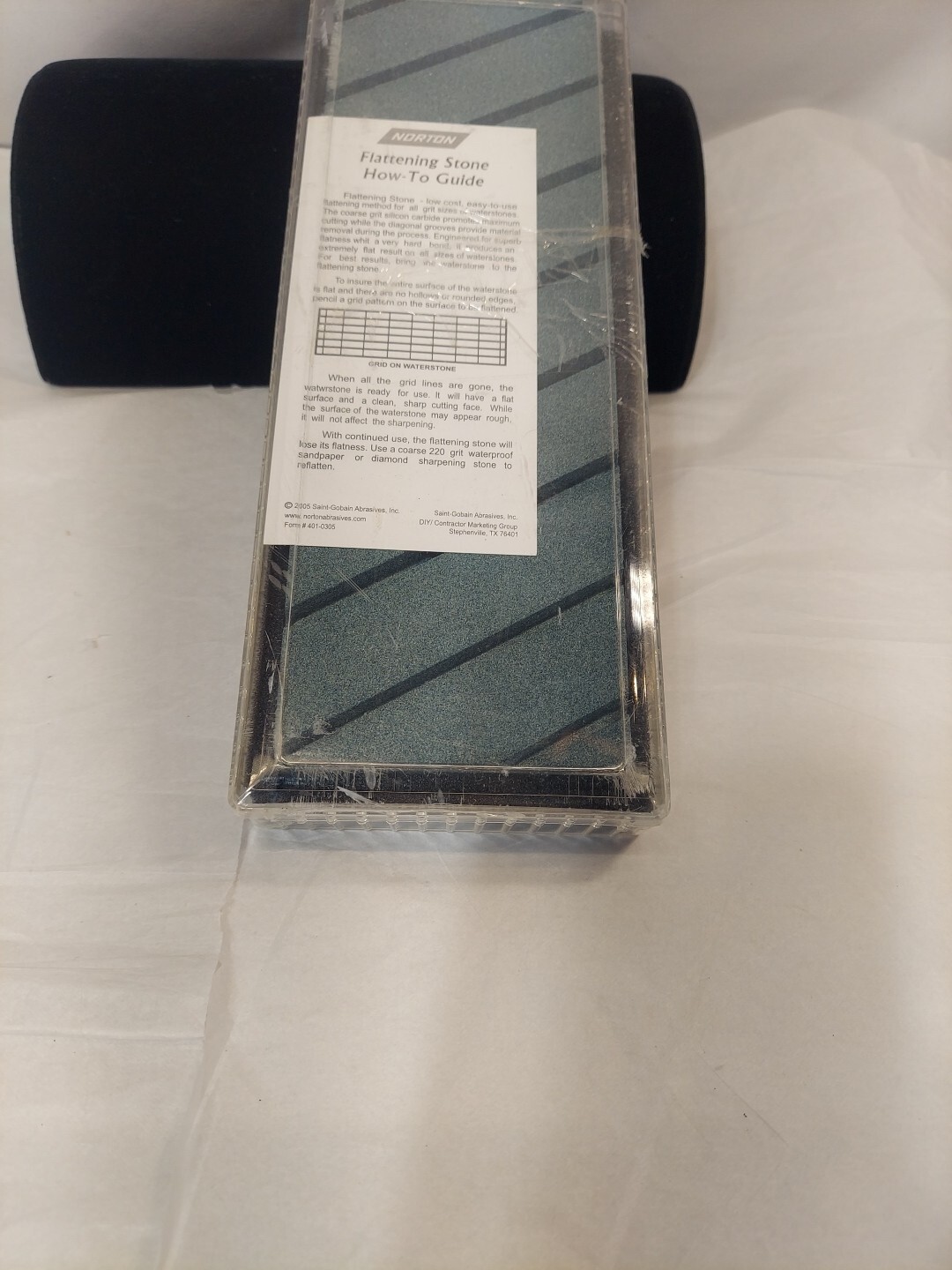 Norton Flattening Stone Comes in Plastic Case (Coarse Grit Silicon) 9" X 3"