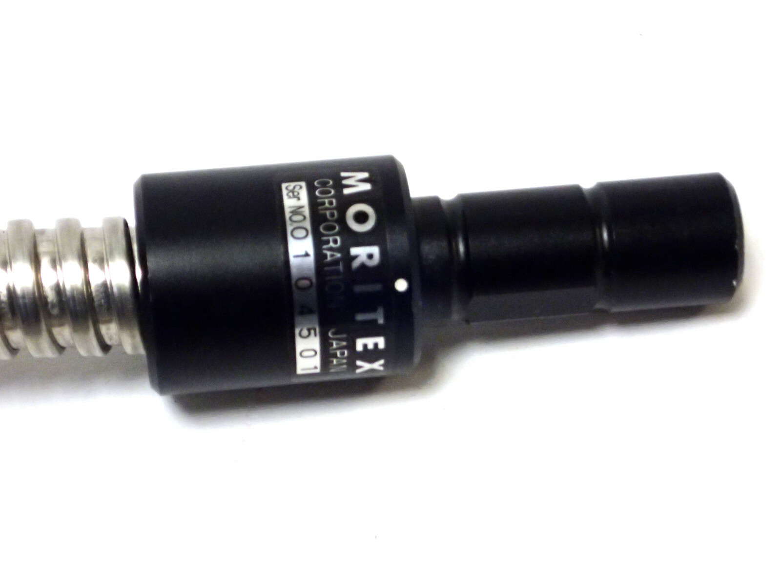 MORITEX FIBER OPTIC RING LIGHT / FIBER OPTIC ILLUMINATOR, TESTED & WORKING!