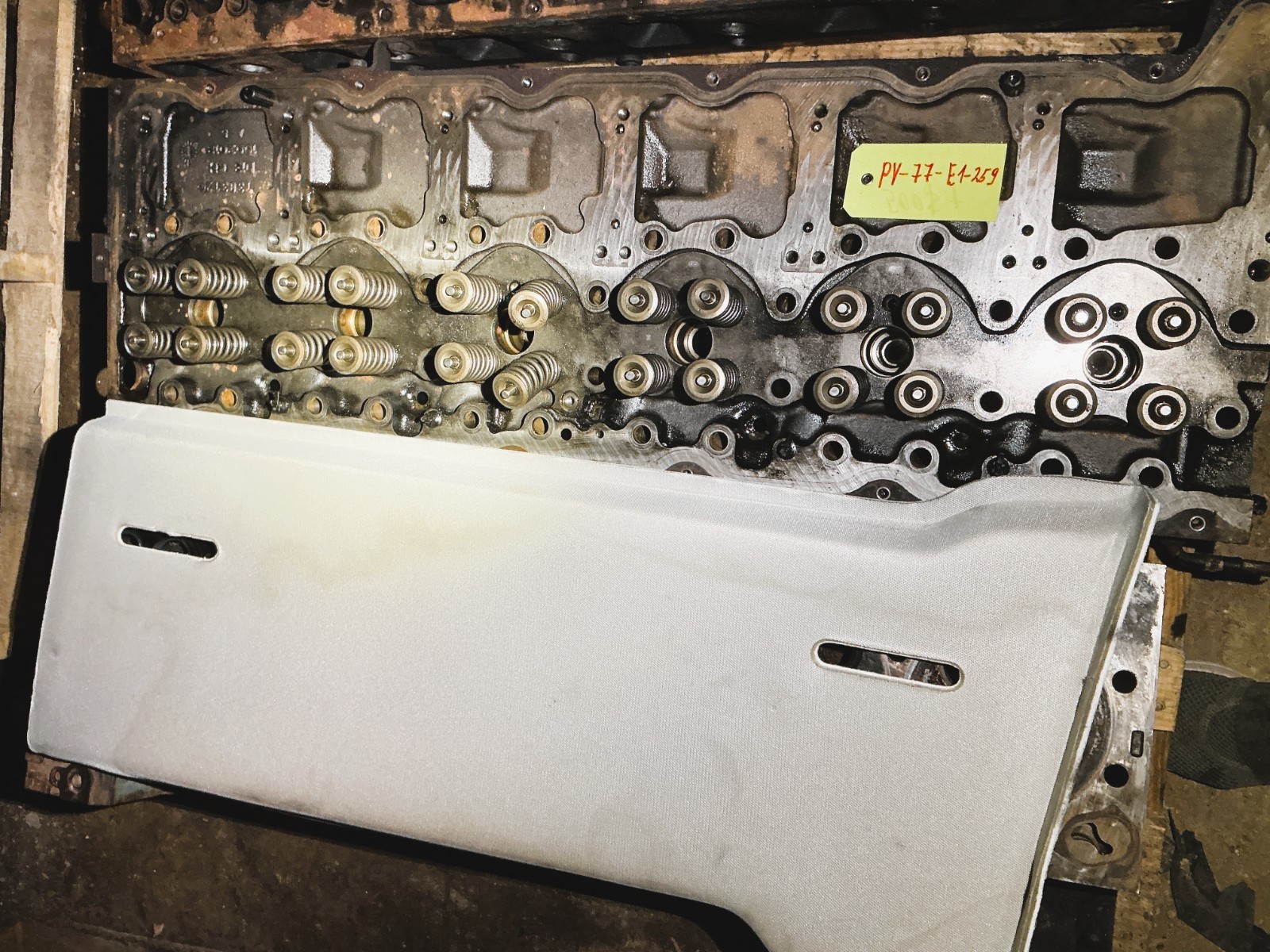 Genuine Volvo D13 Cylinder Head | Casting 1002019 | PN 21458124 | FH13 FM13 VNL