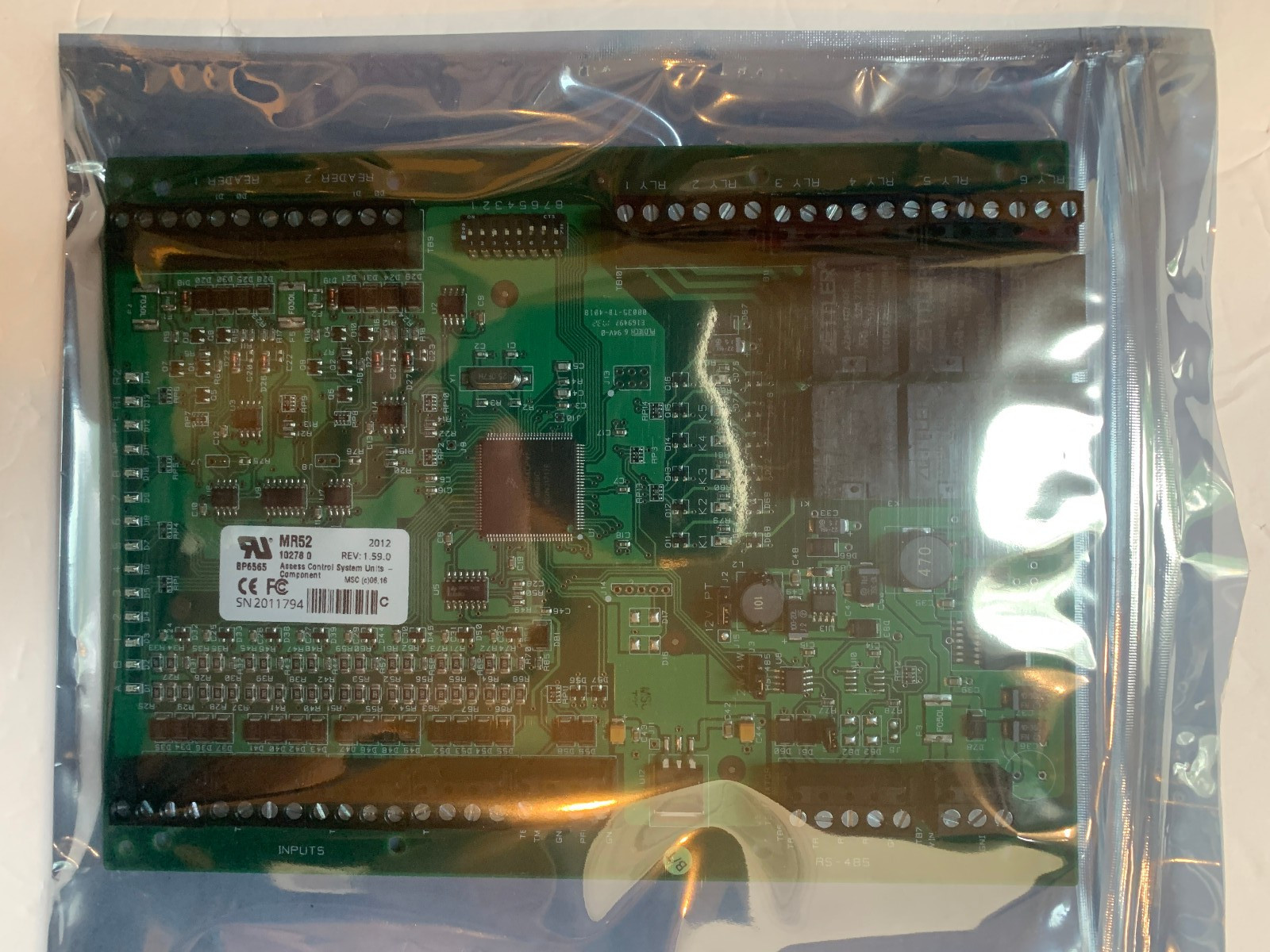 Mercury MR52-S2 Lenel LNL 1320 S2 Controller Module Avigilon Genetec-