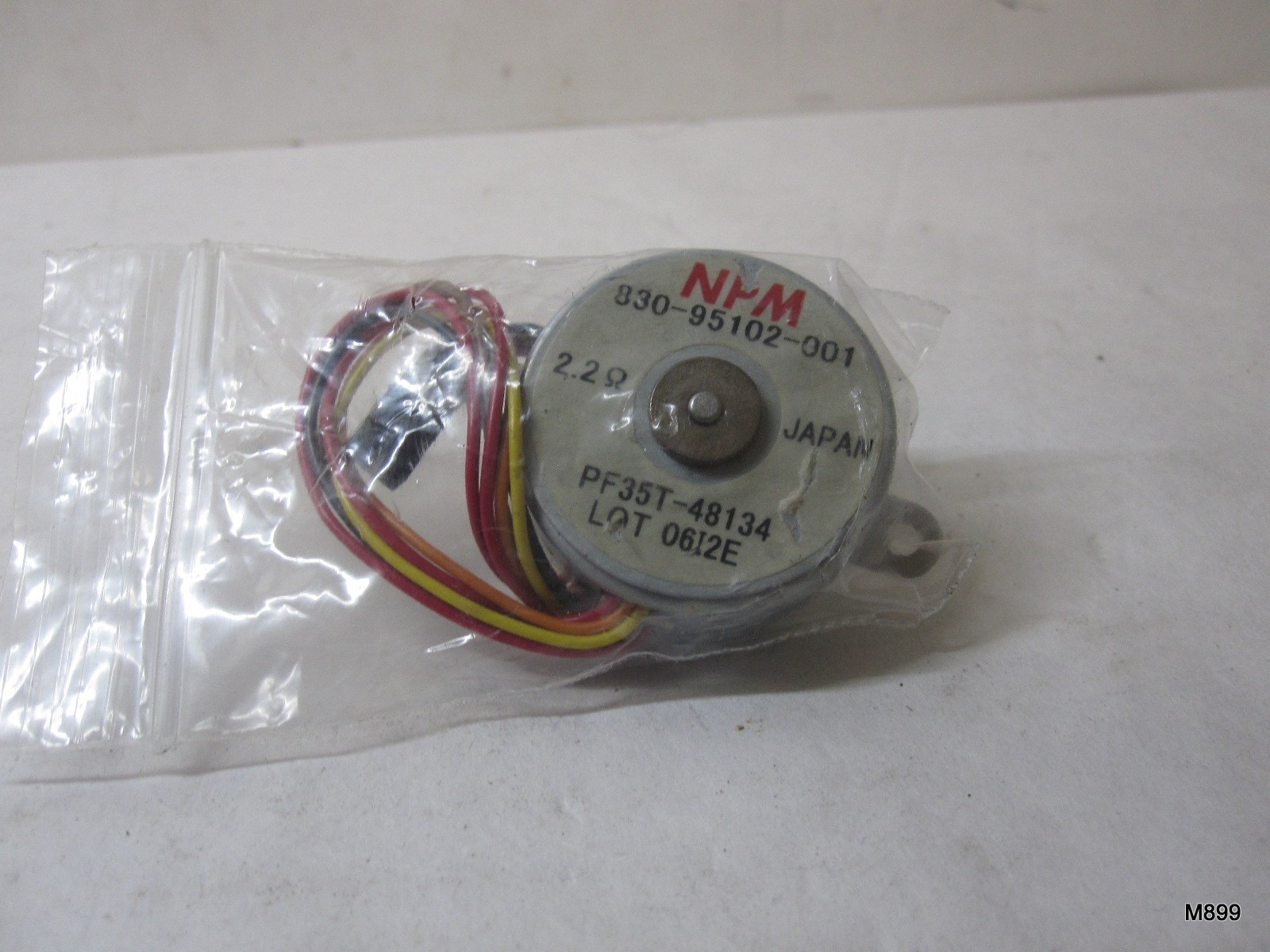 Single | NPM 830-95102-001 | PF35T-48134 | 2.2 Ω Pulse Stepper Motor