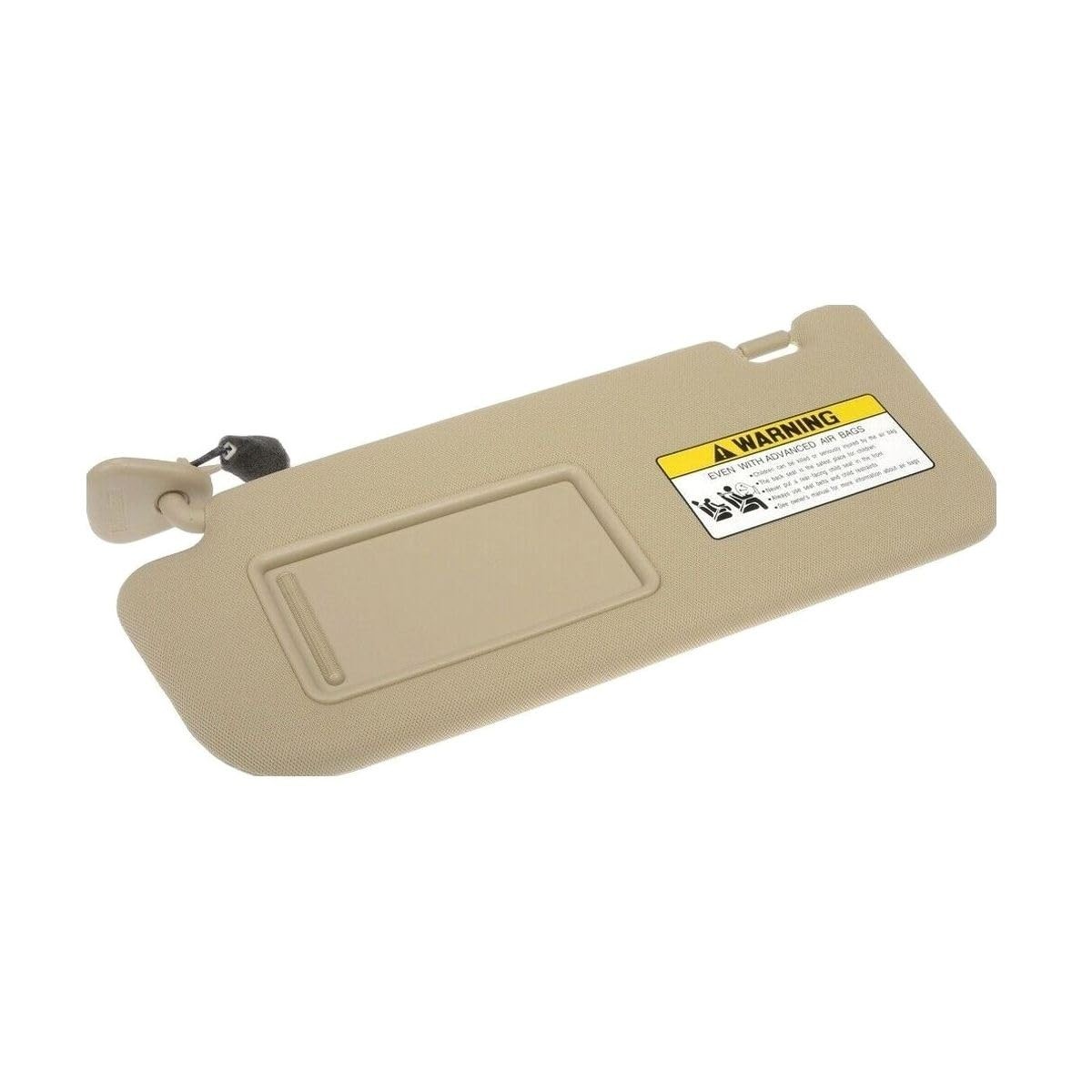 Sun Visor Left 1-Piece Compatible with Santa Fe 2006-2009 852100W110J9
