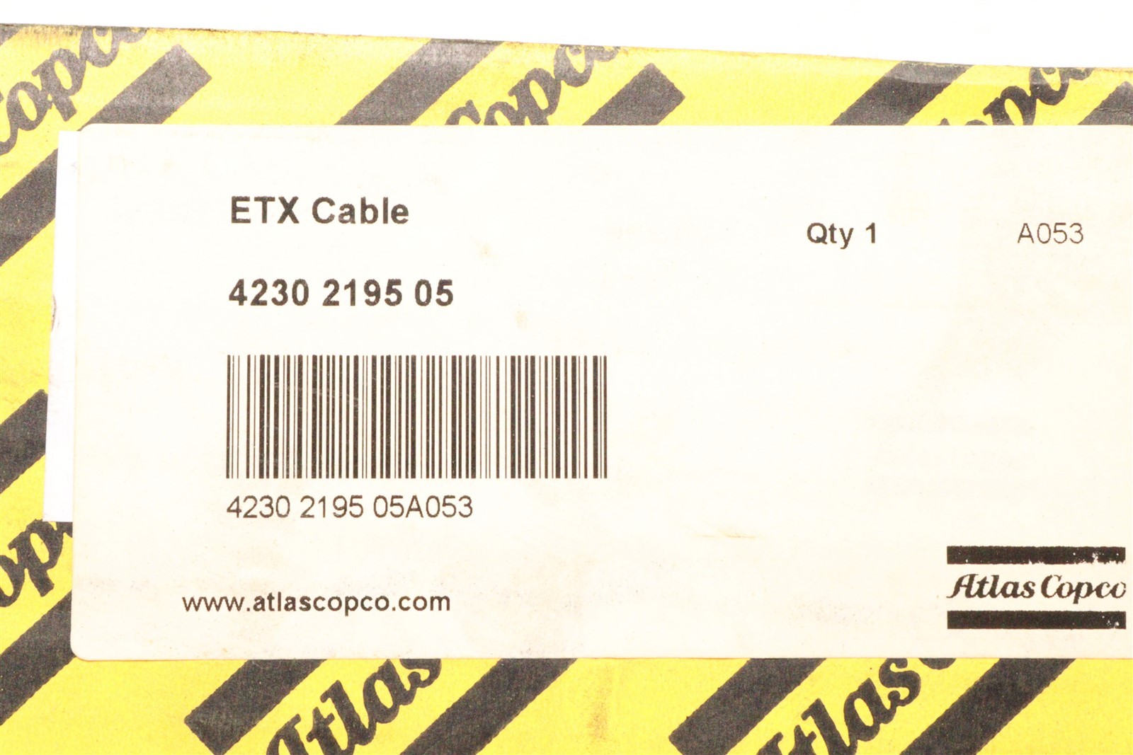 ATLAS COPCO ETX CABLE 4230 2195 05