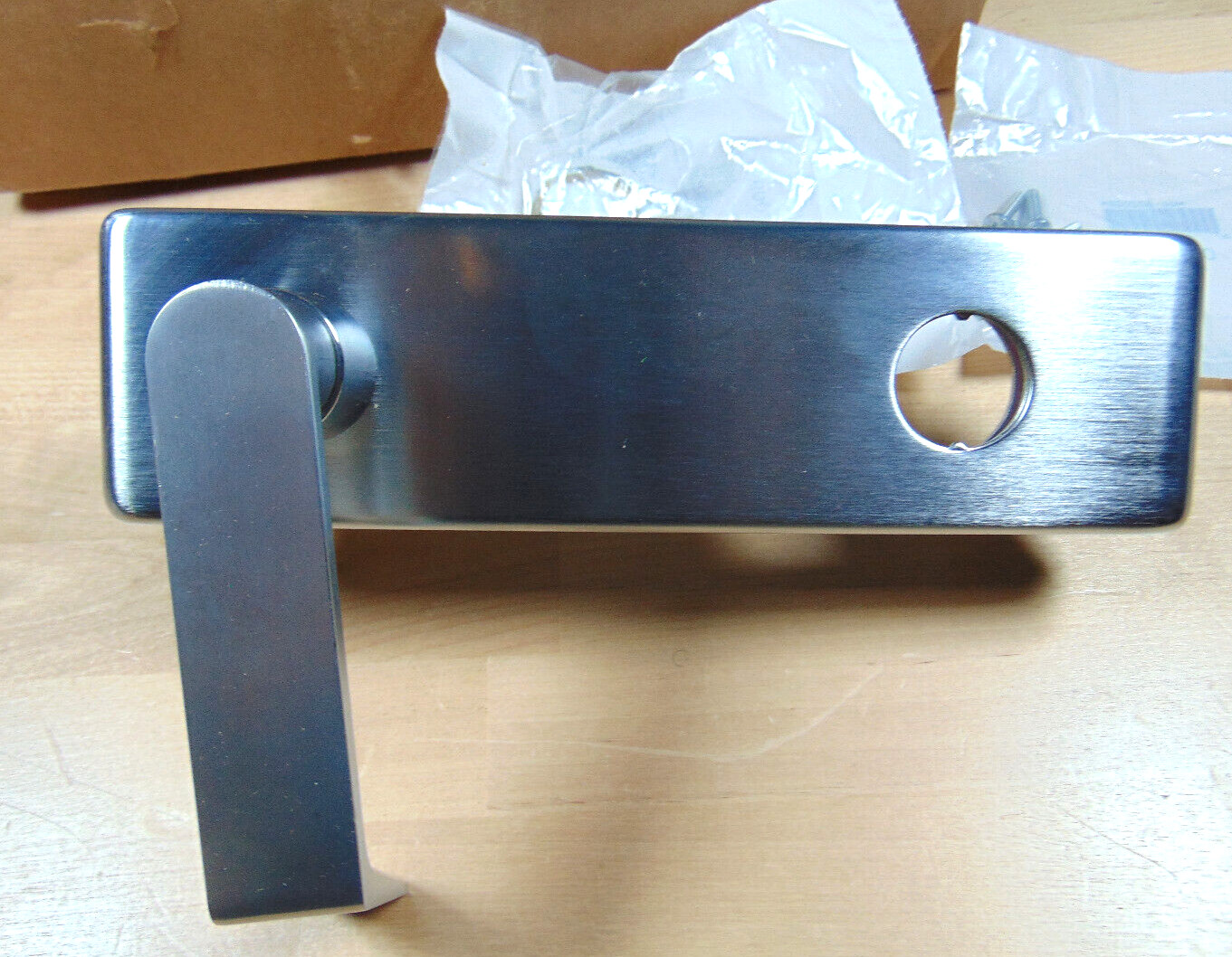 Falcon 25 Series Single Cylinder Keyed Entry Exit Device Trim with Dane Lever