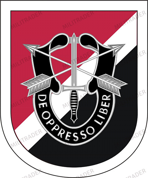 US Army 6th Special Forces Group (Airborne) Vinyl Decal (size in height)