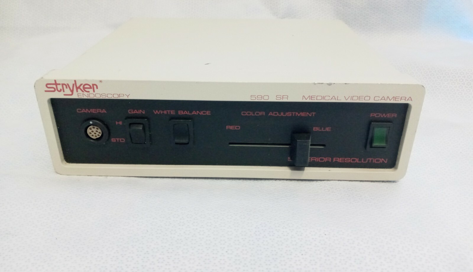 Stryker 590 SR ENDOSCOPY VIDEO CAMERA Processor