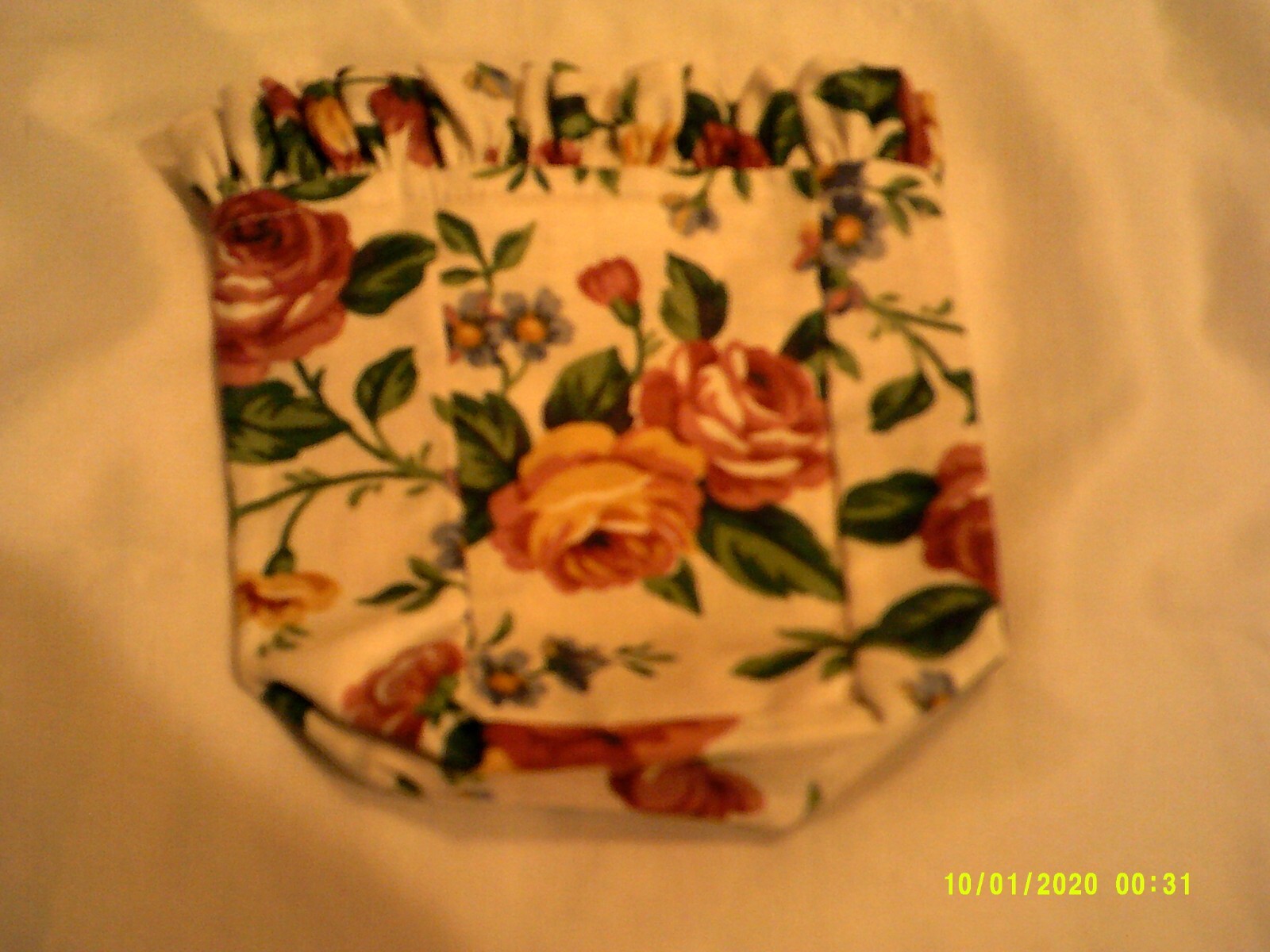 Longaberger 1998 HORIZON of HOPE BASKET Liner GARDEN SPLENDOR New