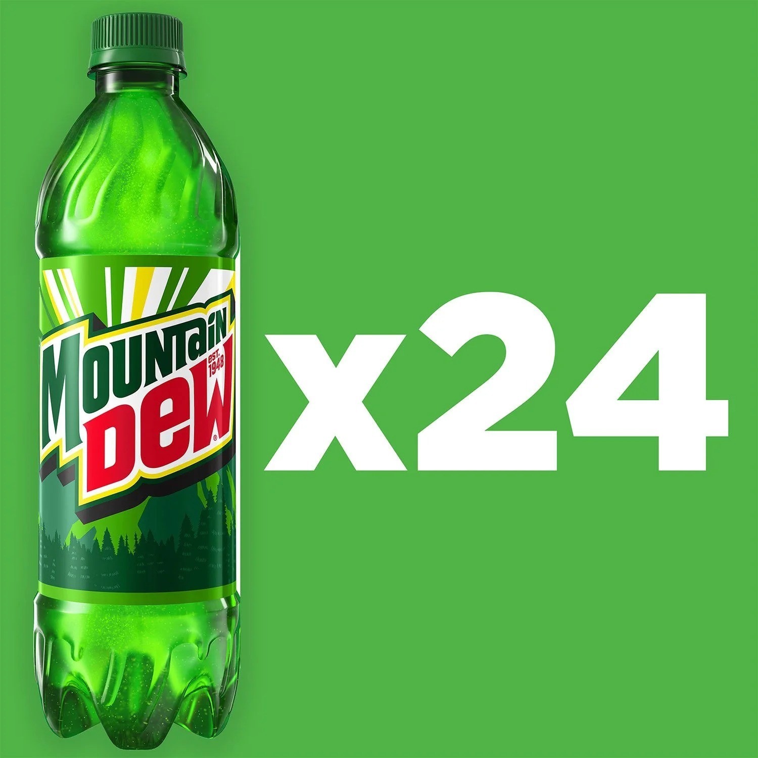 Mountain Dew Soda (16.9 fl. oz., 24 pk.)