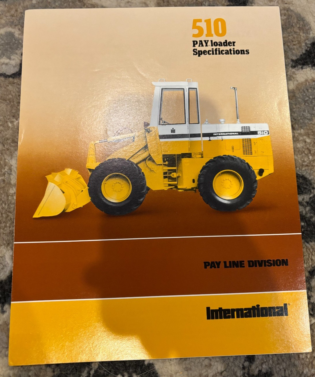International Harvester 510 Pay Wheel Loader Brochure AMIL25