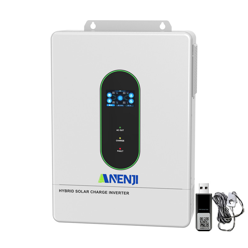 12KW 48V Hybrid Solar Inverter Split Phase 120V/240V Dual MPPT 200A Parallel CT