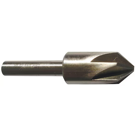 Zoro Select 21Ml30 Countersink, 6 Fl, 82 Deg, 5/8, Hss, Even,  21Ml30