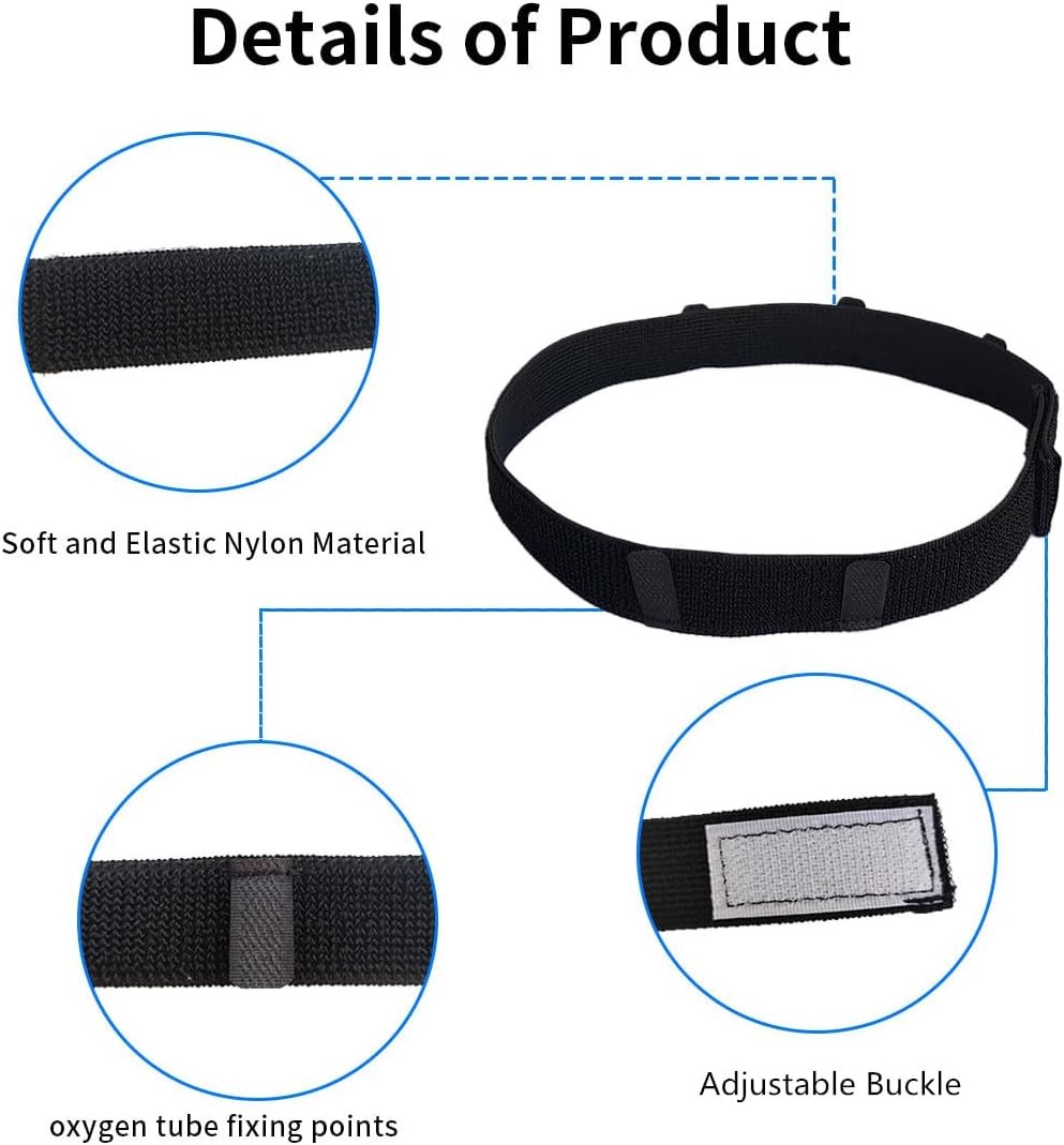 Comfortable Nasal Oxygen Cannula Ear Protector，Adjustable Cannula...