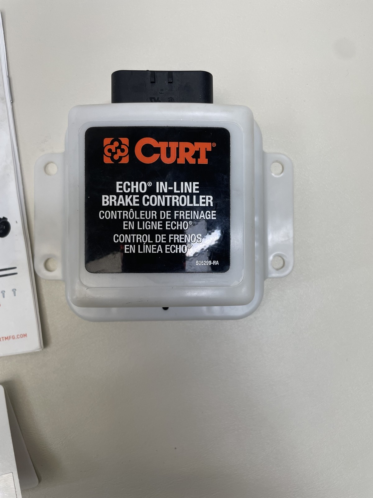CURT 51200 ECHO IN LINE ELECTRIC TRAILER BRAKE CONTROLLER W/ BLUETOOTH RV